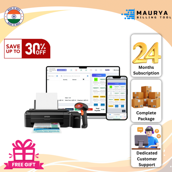 HeavyDuty Billing Machine Combo